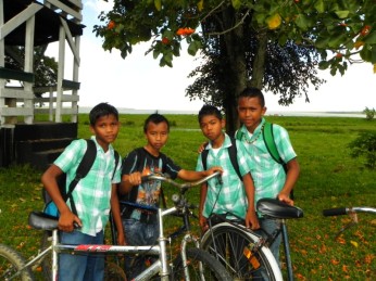 kinderen fiets