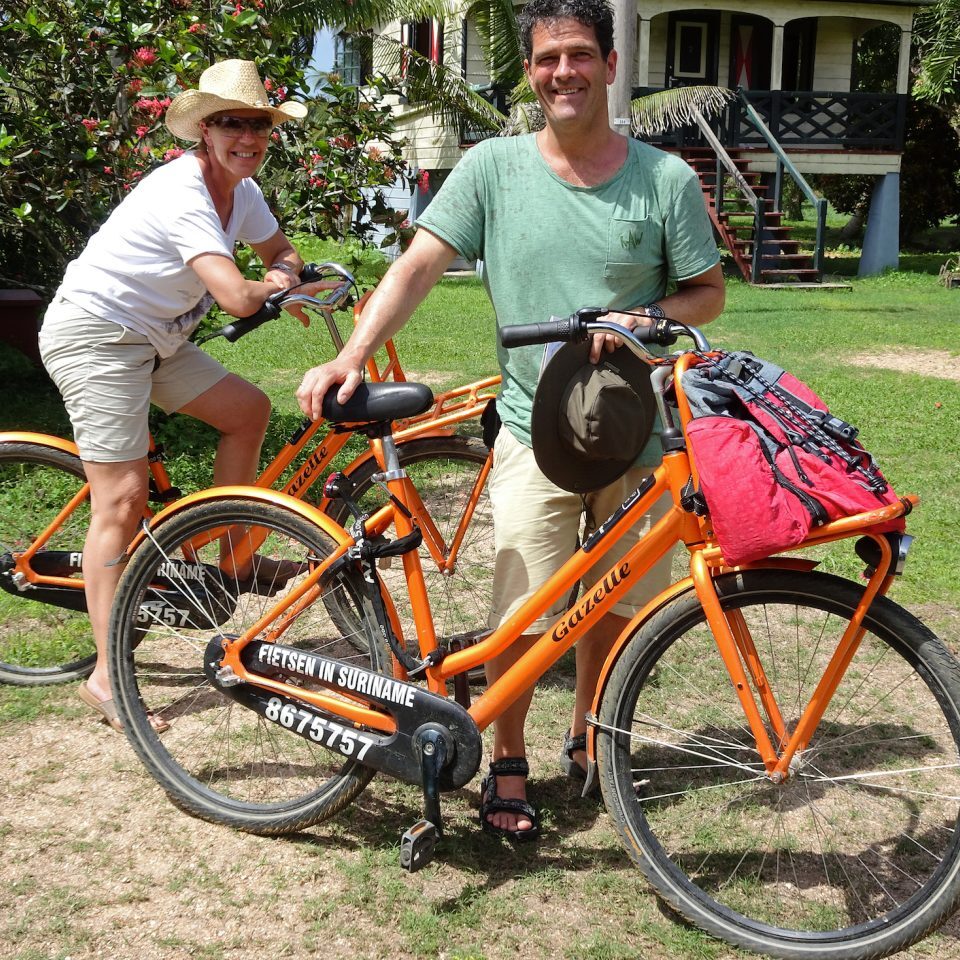 Plantage Frederiksdorp Suriname op de fiets