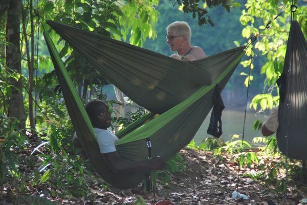 even rusten na alle inspanning fietsen in suriname etto paulus