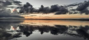 bigi pan zonsondergang