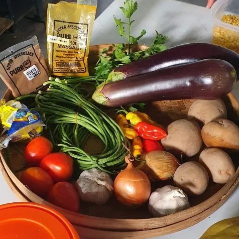 Ingredients cooking workshop