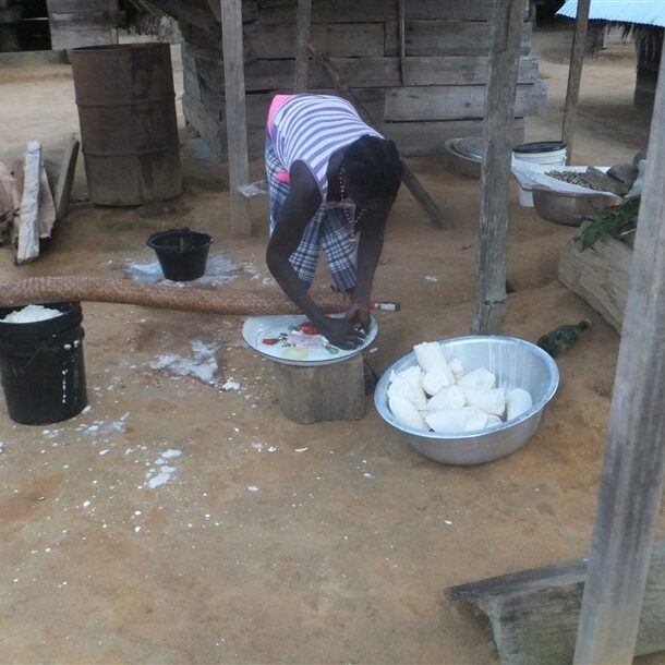 cassave brood bereiden