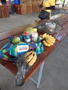 boodschappen van de markt
